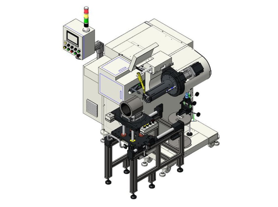 GMW L-6E HORIZONTAL STATOR COIL LACING MACHINE